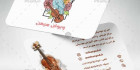 کارت ویزیت آموزشگاه موسیقی