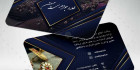 کارت ویزیت جواهرات لایه باز