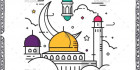 وکتور مینیاتوری عید فطر