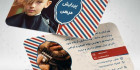 طرح کارت ویزیت آرایشگاه مردانه