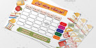 برنامه هفتگی کلاس مدرسه