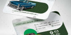 کارت ویزیت گالری اتومبیل