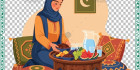 وکتور رنگی شب یلدا