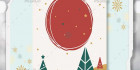 کارت پستال لایه باز کریسمس