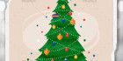دانلود وکتور درخت کریسمس