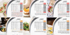 تقویم رومیزی رستوران 1403