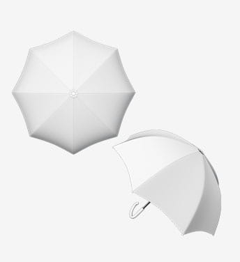 وکتور سه بعدی چتر
