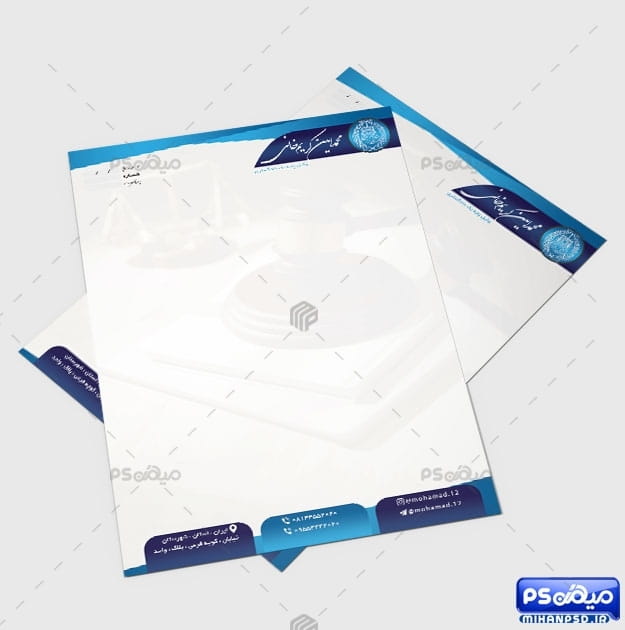 سربرگ موسسه حقوقی