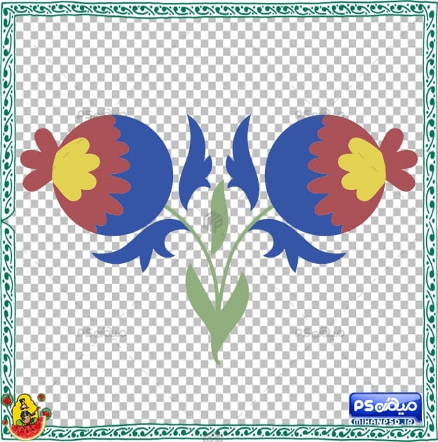 طرح وکتور یلدا لایه باز