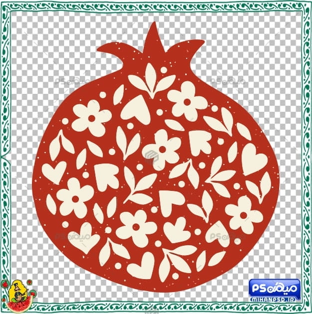 وکتور آماده یلدا