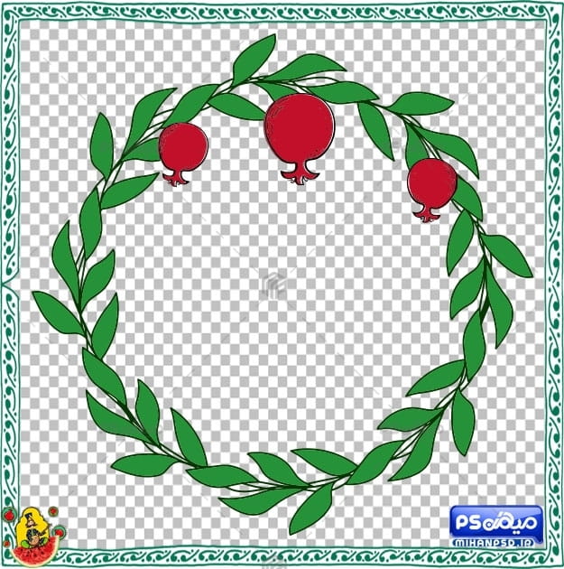 وکتور آماده شب چله