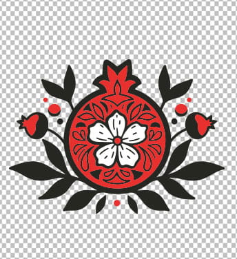 وکتور انار شب چله