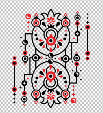 حاشیه اسلیمی یلدا