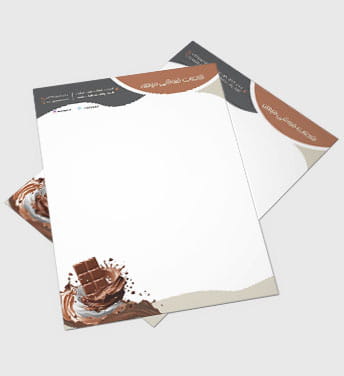 سربرگ شکلات لایه باز