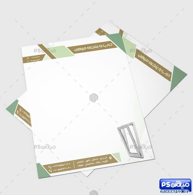 سربرگ درب و پنجره upvc