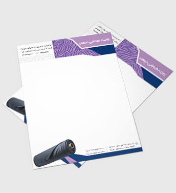 سربرگ فروشگاه پارچه و پرده