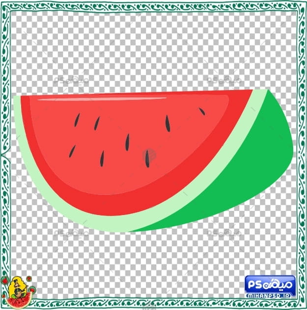 وکتور هندوانه شب یلدا