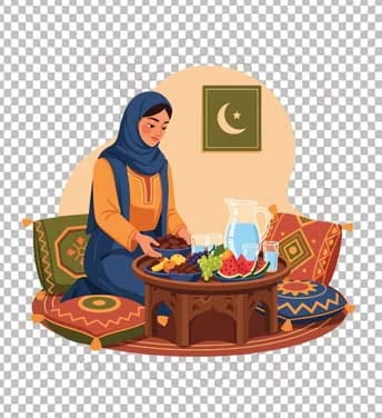 وکتور رنگی شب یلدا